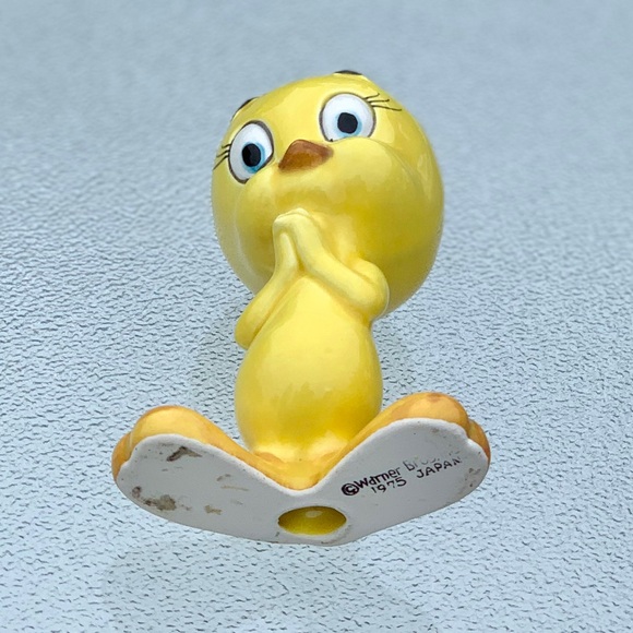 1975 Warner Bros. Tweety Bird Porcelain Figurine - Picture 5 of 8